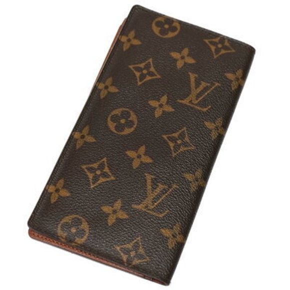 Louis Vuitton Porte Bal Carte Monogram Canvas LV Card Pass Case Bifold - Picture 1 of 11